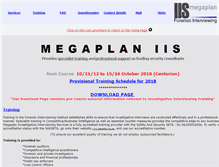 Tablet Screenshot of megaplan.co.za